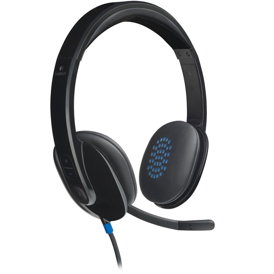 Multimedia - Headset LOGITECH 981-000480 LOGITECH USB Headset H540 - USB - EMEA