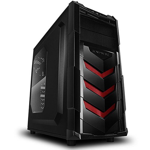 PC Chassis RAIDMAX VORTEX_V4_404WBR Chassis Vortex_V4 Middle Tower, ATX, 7 slots, 2 X 5.25", 3 X 3.5" H.D., 3 X 2.5" SSD, 1 X USB2.0 / 2 x AUDIO / 1 x USB3.0, PSU Optional,2 X 120mm Front LED fan/opt./, 1 x 120mm Back Black FAN, 1 X 120mm top LED fan /opt