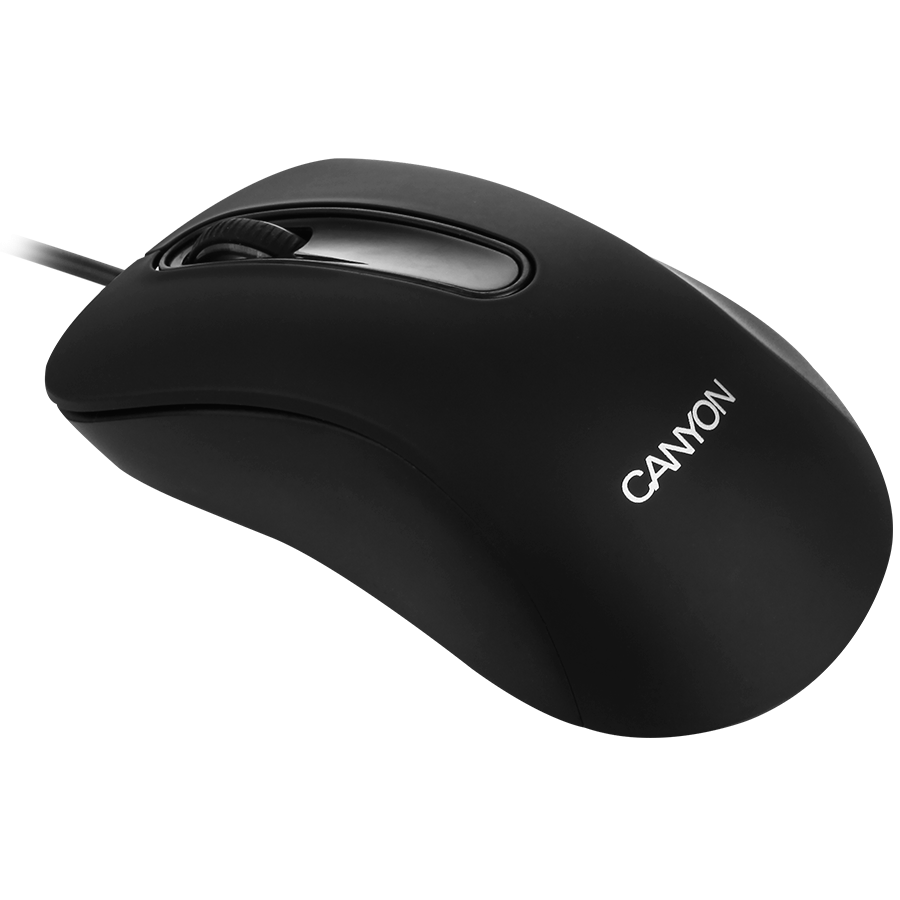Input Devices - Mouse Box CANYON CNE-CMS2 CANYON Mouse CNE-CMS2 (Wired, Optical 800 dpi, 3 btn, USB), Black