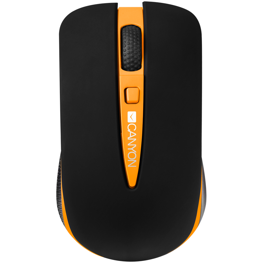 Input Devices - Mouse Box CANYON CNS-CMSW6O CANYON Mouse CNS-CMSW6 (Wireless, Optical 1000/1600 dpi, 4 btn, USB, automatic power saving), Orange