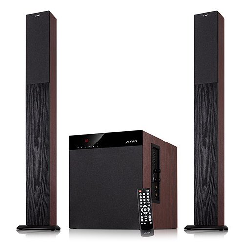 Multimedia - Speaker FENDA T-400X Multimedia - Speaker F&D T-400X (2.1, 100W, 400Hz-20kHz, Subwoofer: 20Hz-100Hz, USB/SD card reader, FM, Remote control, Wooden)