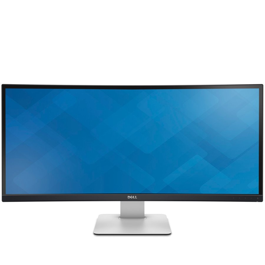 Monitor LED DELL U3415W-14 Dell U3415W UltraSharp 34'' in Curved Monitor, Widescreen (21:9), anti glare, 3440 x 1440, 1000:1, 300 cd/m2, 5ms, 178° vertical / 172° horizontal,Height-adjustable stand, tilt, swivel,HDMI, MHL, mini DP, DP, 4xUSB, SPK, Black/