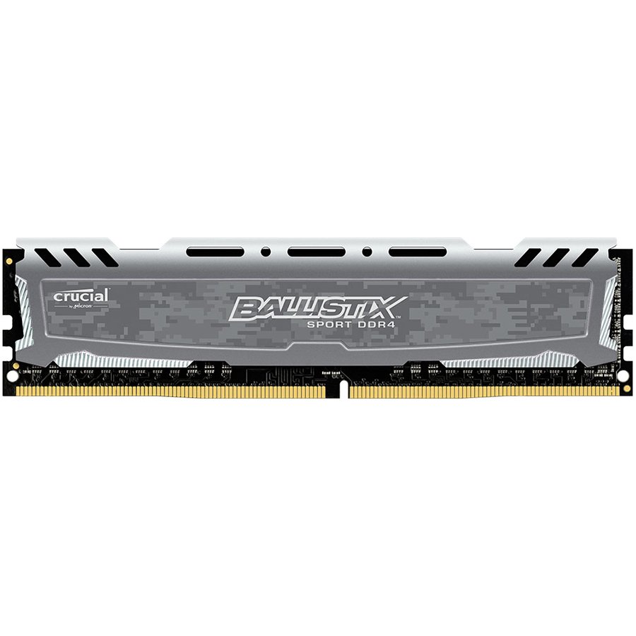 Memory ( Desktop ) CRUCIAL BLS4G4D240FSB Crucial DRAM 4GB DDR4 2400 MT/s (PC4-19200) CL16 SR x8 Unbuffered DIMM 288pin Ballistix Sport LT DDR4 1.2V, Digital camo heat spreader and black PCB, EAN: 649528771292