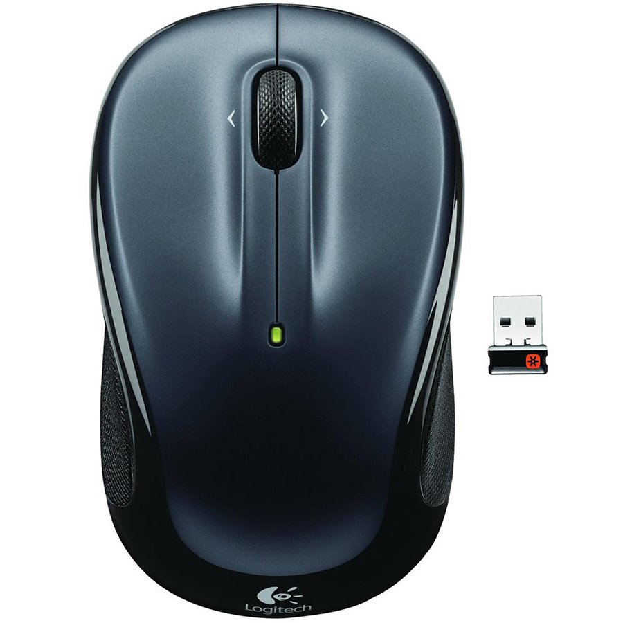 Input Devices - Mouse Box LOGITECH 910-002142 LOGITECH Wireless Mouse M325 - EMEA - DARK SILVER