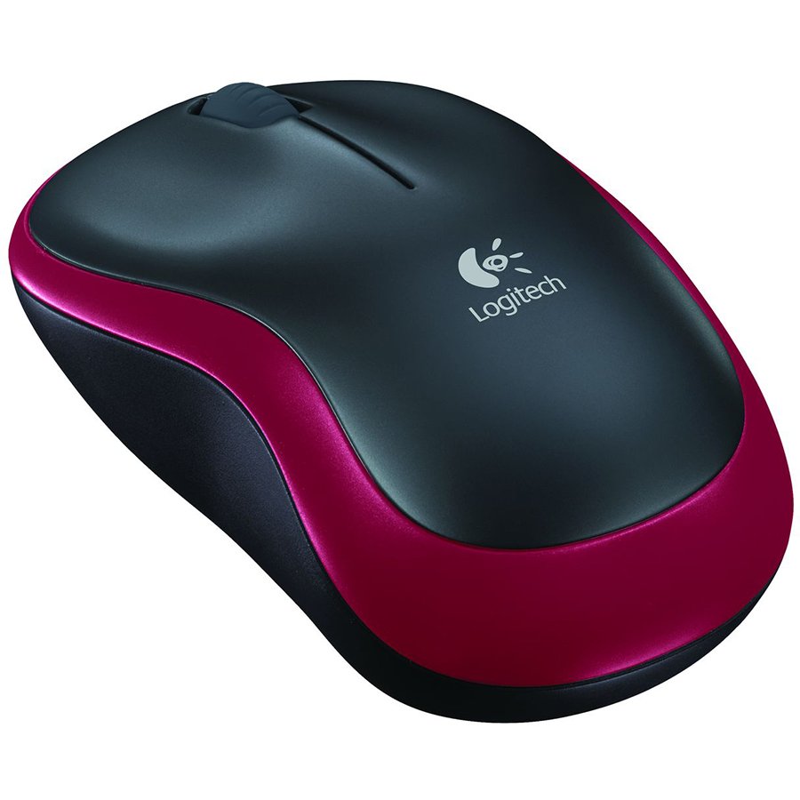 Input Devices - Mouse Box LOGITECH 910-002240 LOGITECH Wireless Mouse M185 - EER2 - RED