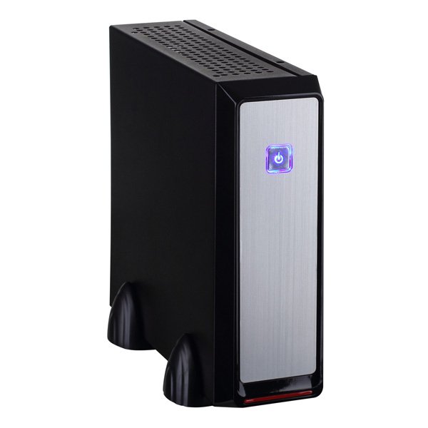 PC Chassis E-MINI CASEM3019BDC5A E-mini 3019 Black, 120W DC/DC + 12V/5A adapter, Mini-ITX chassis