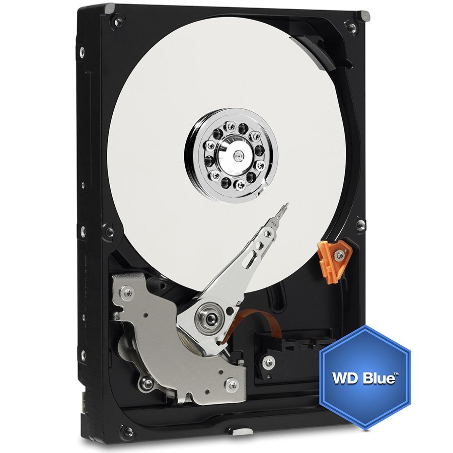HDD Desktop WESTERN DIGITAL WD10EZRZ HDD Desktop WD Blue (3.5'', 1TB, 64MB, 5400 RPM, SATA 6 Gb/s)