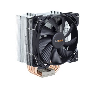 Cooling System BE QUIET BK009 be quiet! PURE ROCK Intel: LGA 775 / 115x / 1366 / LGA2011(-3) Square ILM/2066, AMD: AM2(+) / AM3 (+) / AM4 (+) / FM1 / FM2 (+),TDP 150W, Dimensions (LxWxH)62.5x121x155, 120mm SilentWings 1500rpm, 3Y W