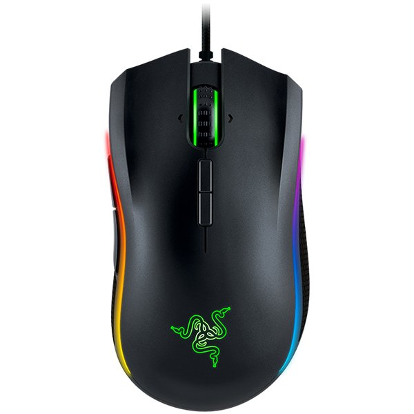 Input Devices - Mouse Box RAZER RZ01-01370100-R3G1 Razer Mamba Tournament Edition - 16,000 DPI 5G laser sensor,up to 210 inches per second / 50 G acceleration, 1 ms response time,On-The-Fly Sensitivity Adjustment,chroma lighting with true 16.8 million cus