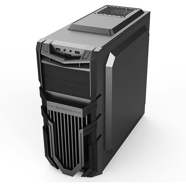 PC Chassis RAIDMAX VORTEX_V5 Chassis Vortex_V5 Middle Tower, ATX, 7 slots, 2 X 5.25", 3 X 3.5" H.D., 3 X 2.5" SSD, 1 X USB2.0 / 2 x HDAUDIO / 1 x USB3.0, PSU Optional,2 X 120mm Front LED fan/opt./, 1 x 120mm Back Black FAN, 1 X 120mm top LED fan /opt./, B