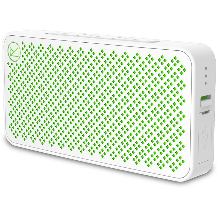 Multimedia - Speaker FENDA W30_WHITE Multimedia - Speaker F&D W30 5W(2.5W*2), 1.5" Neodymium driver, Bluetooth V4.0, 3.5mm Aux input, Battery allows over 5 hours of play, Low battery and charging indication, White