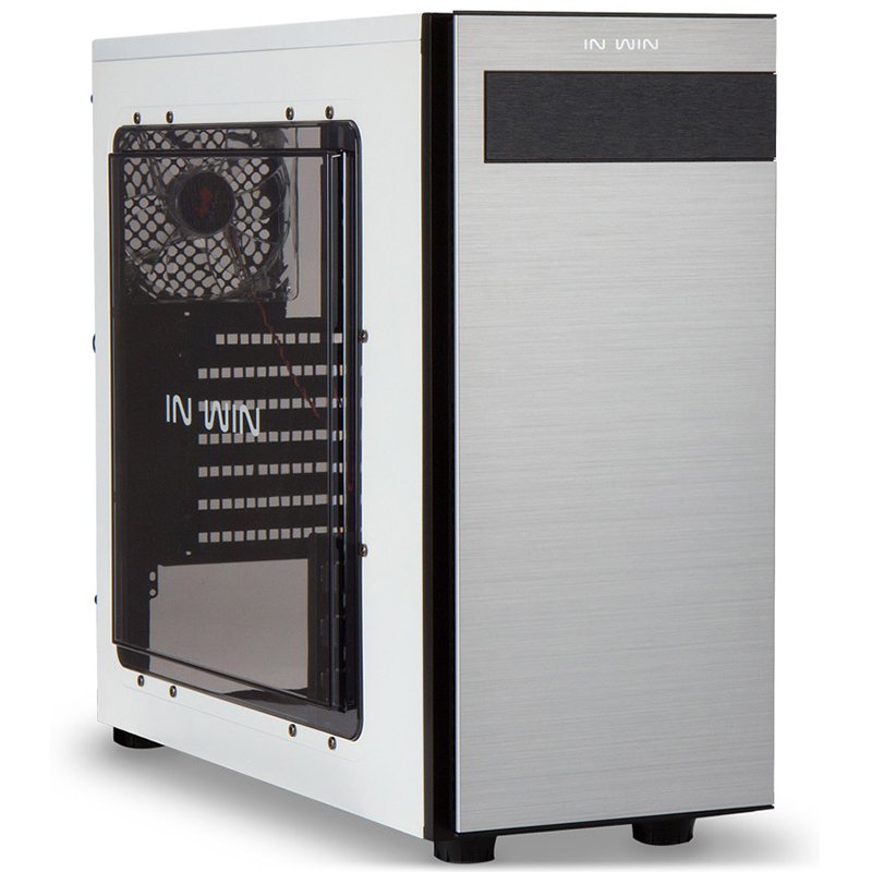 PC Chassis IN WIN 703.WHITE Chassis In Win 703 Mid Tower ATX SECC Steel, EX 5.25" x1, 5.25" x2 3.5” / 2.5” x4(EZ-Swap Module)2.5” x2,USB 3.0 x1, 2.0 x2,HD Audio, 120mm Fan x4, CPU Heatsink up to 160mm, Water-Cooling Ready, White