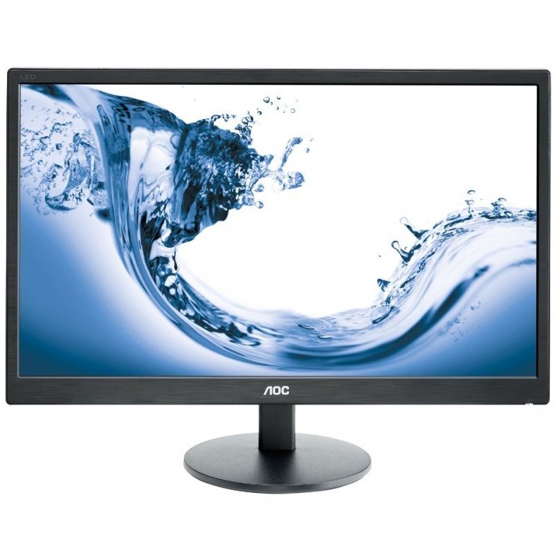 Monitor LED AOC E2770SH Monitor LED AOC Value-Line E2770SH (27'', TN, 16:9, 1920x1080, 1ms, 20M:1, 170/160, 300 cd/m2, VGA, DVI, HDMI, Speakers, VESA) Black