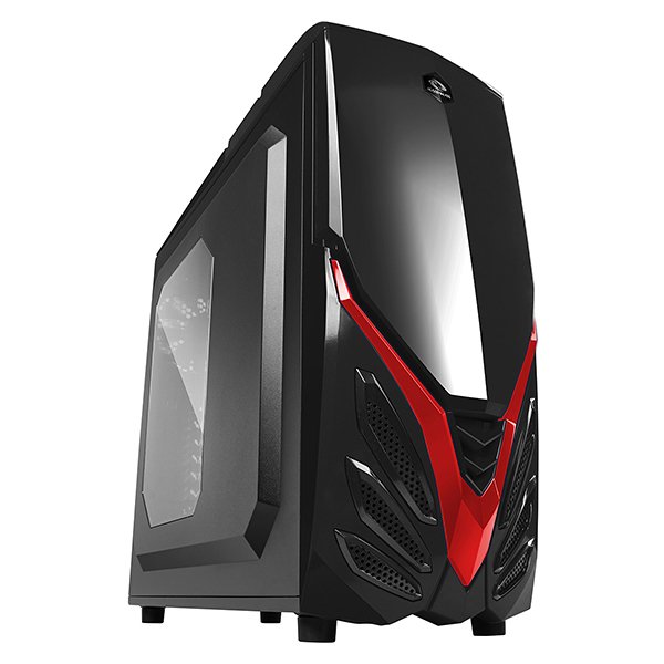 PC Chassis RAIDMAX VIPERII_A07WBR Chassis VIPER II BG Middle Tower, ATX, 7 slots, 3 X 5.25", 3 X 3.5" H.D. or 3 X 2.5" SSD, 2 x HD AUDIO / 1 x USB3.0 / 1 x USB 2.0 PSU Optional, 2 X 120mm front LED fan (optional), 1 x 120mm Black frame with Black leaves