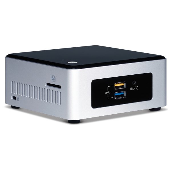 PC Barebone INTEL BOXNUC5PPYH Intel NUC kit, Intel Pentium N3700 (2M Cache, up to 2.4 GHz), 2.5” HDD/SSD Support, uCFF, 1x DDR3L 1333/1600, 1.35V SODIMM, 8Gb, VGA Intel HD Graphics, VGA (HDB15); HDMI 1.4b, GbE, Intel Wireless-AC 3165 + BT 4.0