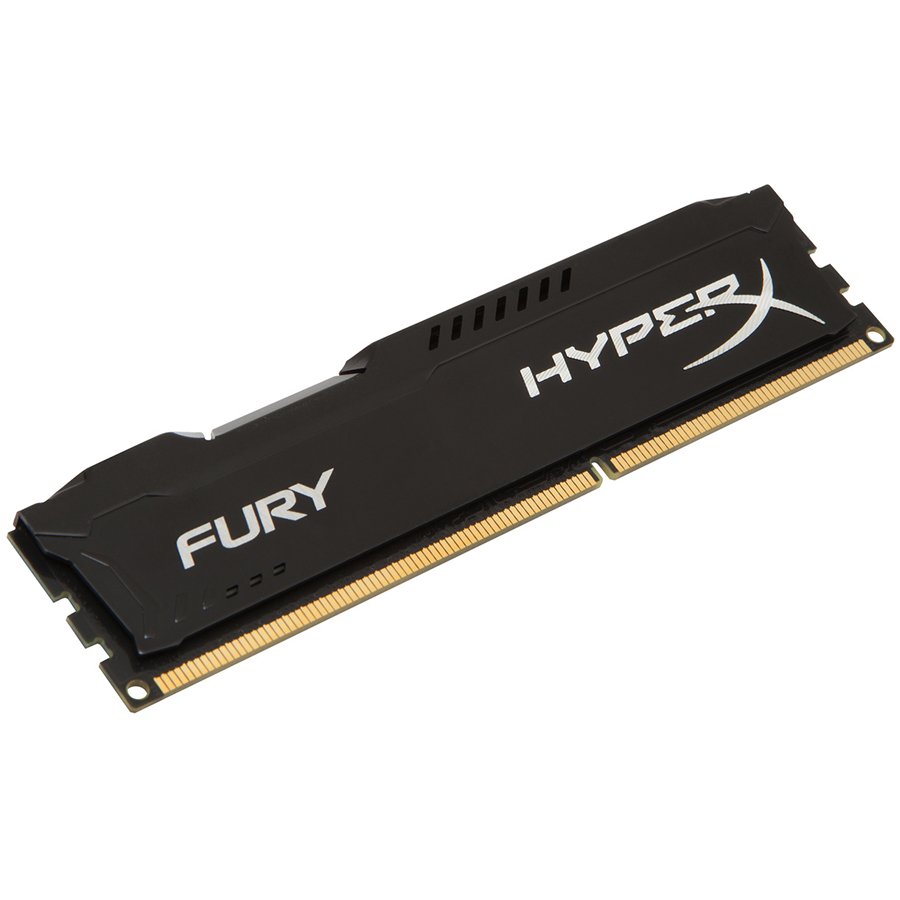 Memory ( Desktop ) KINGSTON HX424C15FB2/8 Kingston 8GB 2400MHz DDR4 CL15 DIMM HyperX FURY Black, EAN: '740617256550
