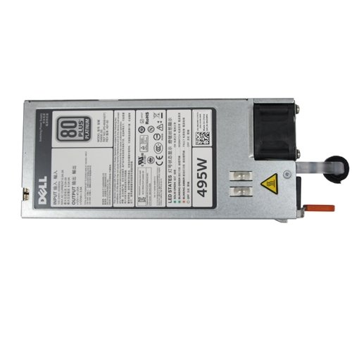 Power Supply Unit DELL EMC 450-AEBM-14 DELL Power supply – 495W hot-plug / redundant - plug-in module for PowerEdge servers;R530/R630/R730/T330/T630/T430