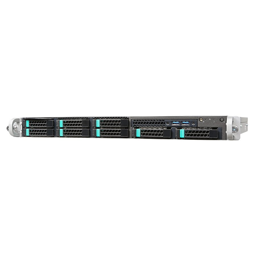 Server Barebone INTEL R1304SPOSHBN Intel Server System R1304SPOSHBN (Rack 1U, E3-1200v5, 4xDDR4 UDIMM, 4x3.5" HDD Hot-Swap, 8xSATA + M.2 ports RAID RSTe (0,1,10,5) & ESRT2 (0,1,10), 2x1GbE i210 LAN, IPMI2.0, 350W fix PSU, 1xHeatsink1U, 1xPCIe3.0(x8) riser
