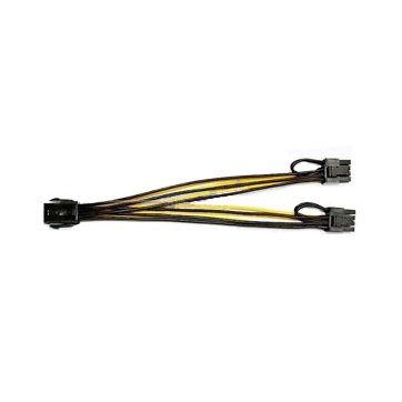 Power Supply Unit BE QUIET 331719376002 PCI-e 8pin to Dual 8Pin / PCIe 8pin-2x(6+2pin) Graphics Video Card Power Cable - Bulk