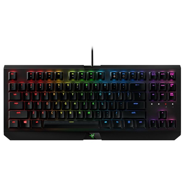 Input Devices - Keyboard Box RAZER RZ03-01770100-R3M1 BlackWidow X Tournament Ed. Chroma Keyboard Multi-color Mechanical Gaming Keyboard,50g actuation force,80 million keystroke life,Compact layout,Military grade metal top construction,Cable management ro