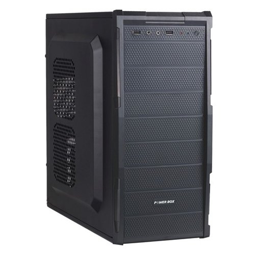 PC Chassis GOLDEN FIELD SY-119A/500W Chassis GOLDEN FIELD SY119A Midi Tower, ATX, 7 slots, Audio Interface,2 x USB 2.0, Steel 0.5 mm, PSU 500W 12 sm, Black