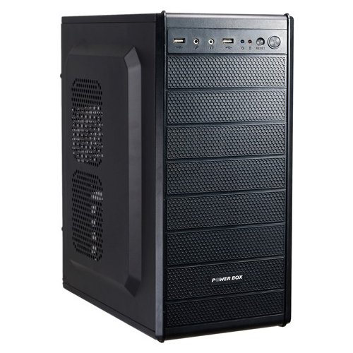 PC Chassis GOLDEN FIELD SY-120A/500W Chassis GOLDEN FIELD SY120A Midi Tower, ATX, 7 slots, Audio Interface,2 x USB 2.0, Steel 0.5 mm, PSU 500W 12 sm, Black