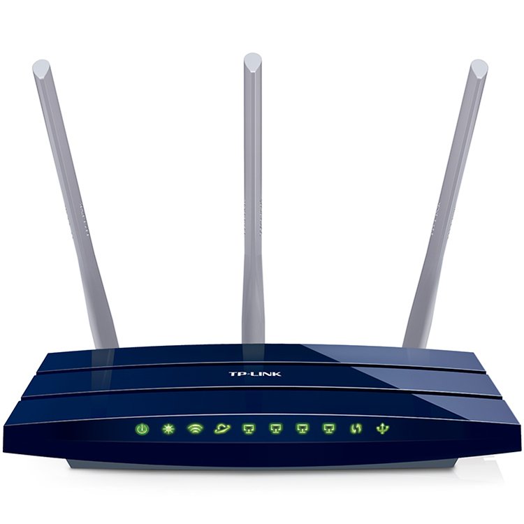 Networking - Router TP-LINK TL-WR1043ND_450 Router TP-Link TL-WR1043ND, 2,4GHz Wireless N 450Mbps, 4 x 10/100/1000Mbps LAN Gigabit Ports, 1 x 10/100/1000Mbps WAN Gigabit Port, 1 x USB 2.0 Port, Detachable Omni DIrectional Antenna 3 x 5dBi (RP-SMA)