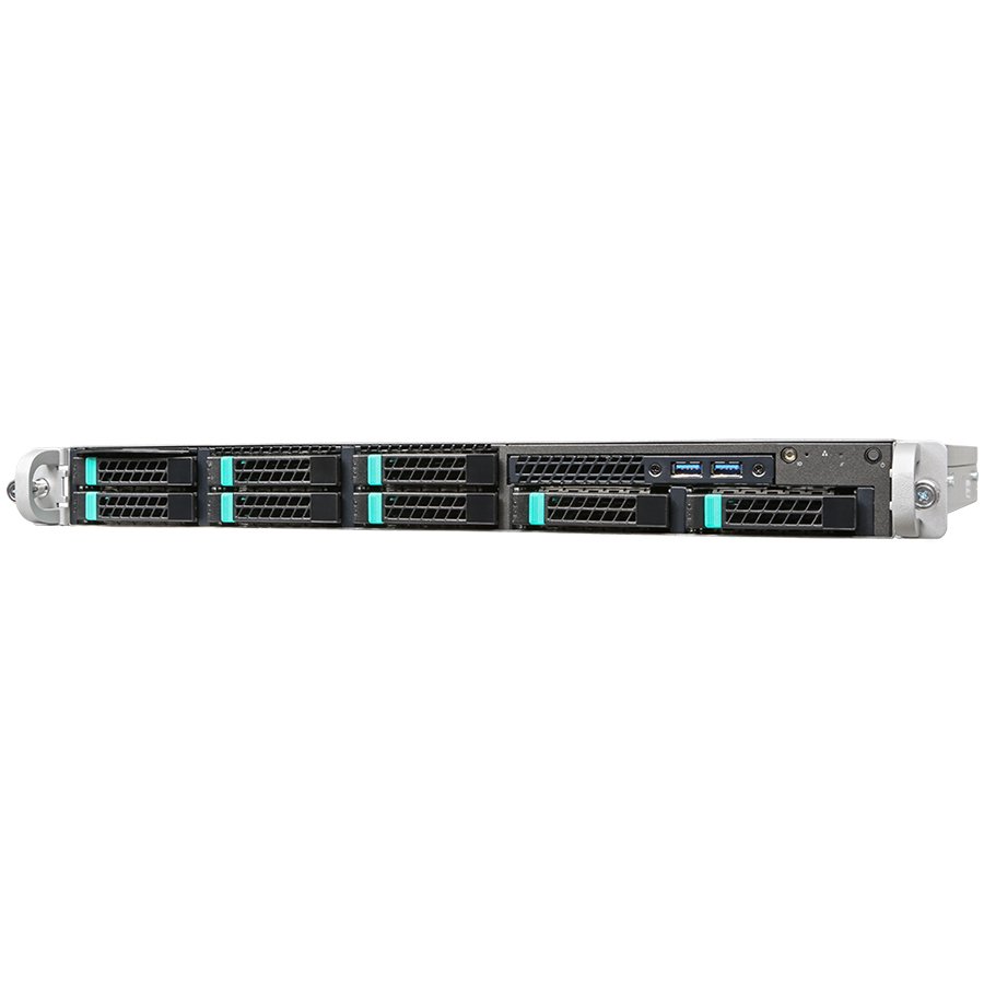 Server Barebone INTEL R1304SPOSHOR Intel Server System R1304SPOSHOR (Rack 1U, E3-1200v5, 4xDDR4 UDIMM, 4x3.5" HDD Hot-Swap, 8xSATA + M.2 ports RAID RSTe (0,1,10,5) & ESRT2 (0,1,10), 2x1GbE i210 LAN, IPMI2.0, 2x450W HS PSU, 1xHeatsink1U, 1xPCIe3.0(x8) rise