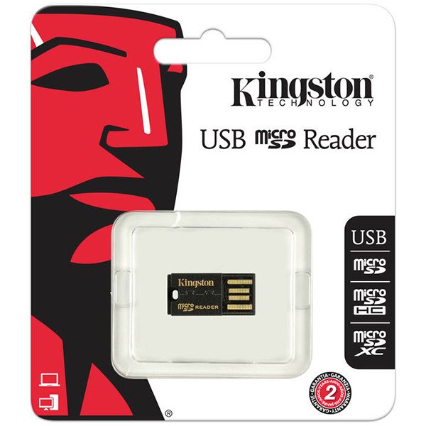 Flash Memory Peripherals KINGSTON FCR-MRG2 Kingston MicroSD Reader Gen 2 (USB 2.0), EAN: '740617152326