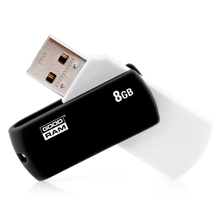 Memory ( USB flash ) GOODRAM UCO2-0080KWR11 GOODRAM 8GB UCO2 BLACK & WHITE USB 2.0