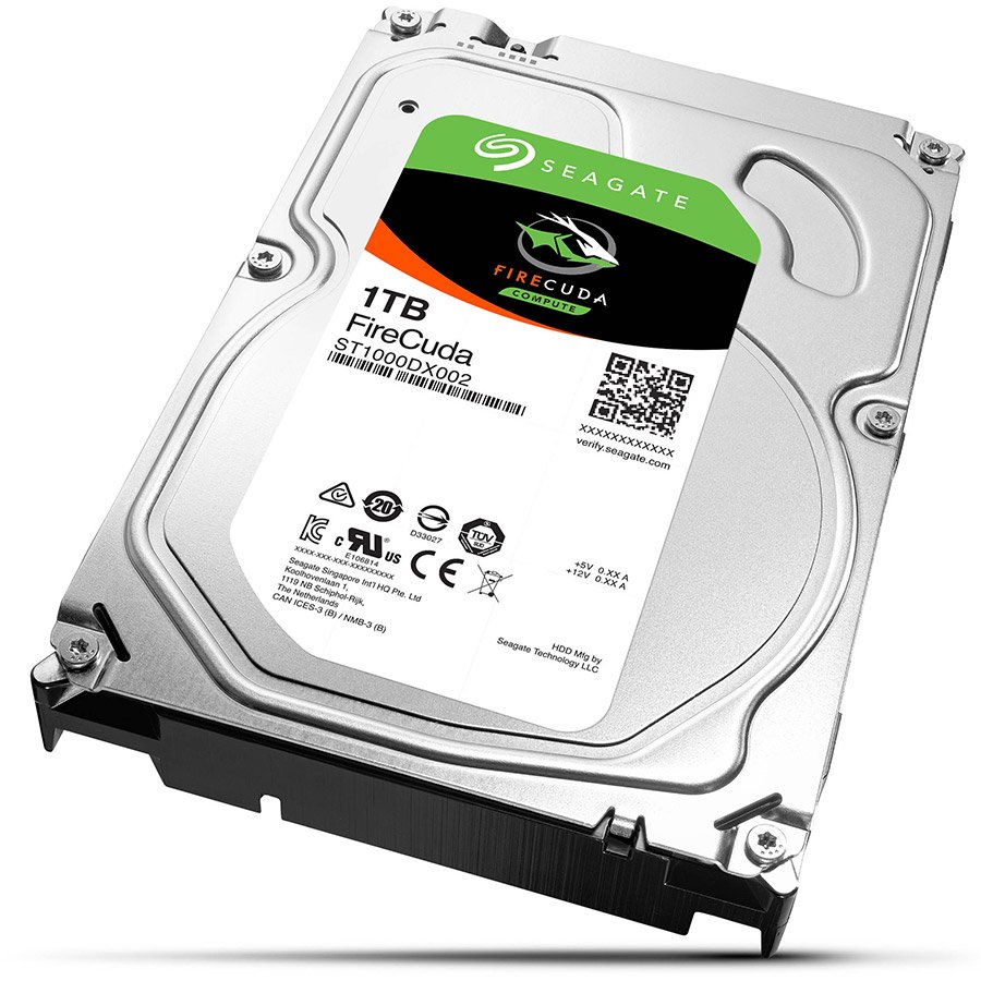 HDD Desktop SEAGATE ST1000DX002 SEAGATE SSHD Desktop FireCuda Guardian (3.5"/1TB/SATA 6Gb/s NCQ)