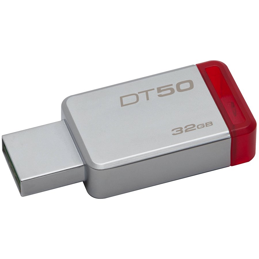 Memory ( USB flash ) KINGSTON DT50/32GB Kingston 32GB USB 3.0 DataTraveler 50 (Metal/Red), EAN: '740617255690