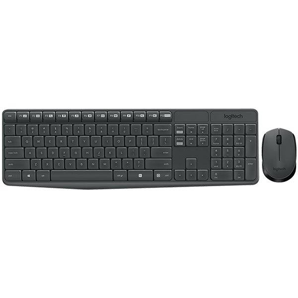 Input Devices - Keyboard Box LOGITECH 920-008024 LOGITECH Wireless Combo MK235 - INTNL - Bulgarian Layout
