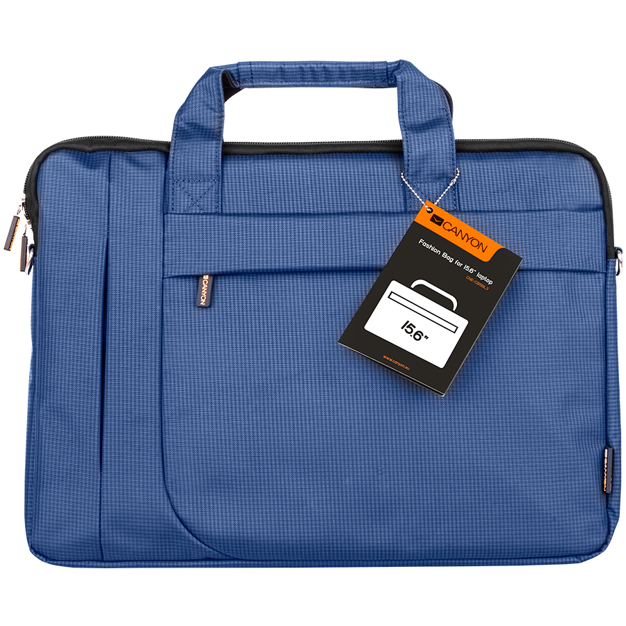 Carrying Case CANYON CNE-CB5BL3 CANYON Fashion toploader Bag for 15.6" laptop, Blue