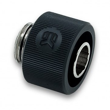 Cooling System EKWB 3831109846476 EK-ACF Soft Tubing Fitting 10/16mm - Elox Black