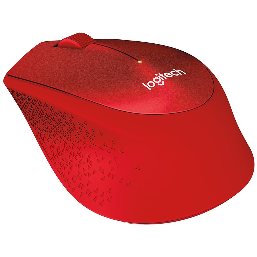Input Devices - Mouse Box LOGITECH 910-004911 LOGITECH Wireless Mouse M330 SILENT PLUS - EMEA - RED