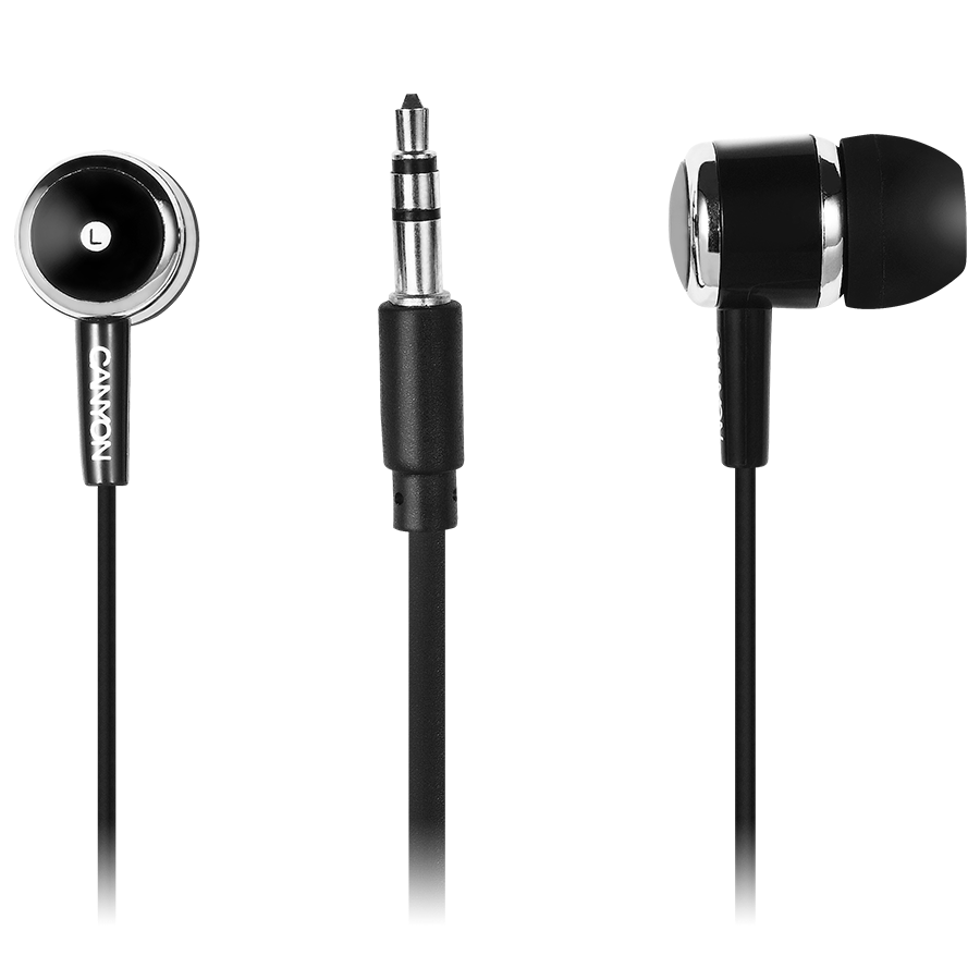 Multimedia - Headset CANYON CNE-CEP01B Stereo earphones, Black