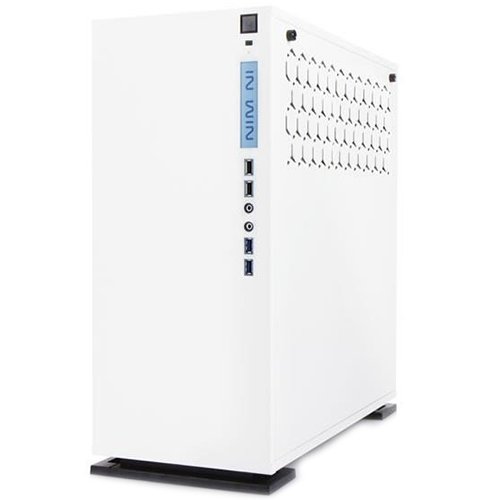 PC Chassis IN WIN INWIN_303_WHITE Chassis In Win 303 Mid Tower ATX Aluminum SECC, Tempered Glass, ATX, Micro-ATX, Mini-ITX, Front Ports 2xUSB 3.0,2xUSB 2.0,HD Audio, Dimensions 500x215x480, 1x120mm Rear Fan/120mm Radiator,3x120mm Top Fan/360mm Radiator,3x