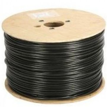 Cable OTHER VENDORS RG59-CABLE_PLUS_2C_POWER_CABLE_305M RG59+2C Power cable: (0.81mm CU+FPE+Al Foil+64*0.12mm CU braiding)+(2C 0.75mm2=24*0.2mm CCA powercable)+ White PVC JACKET with UV protection,305m