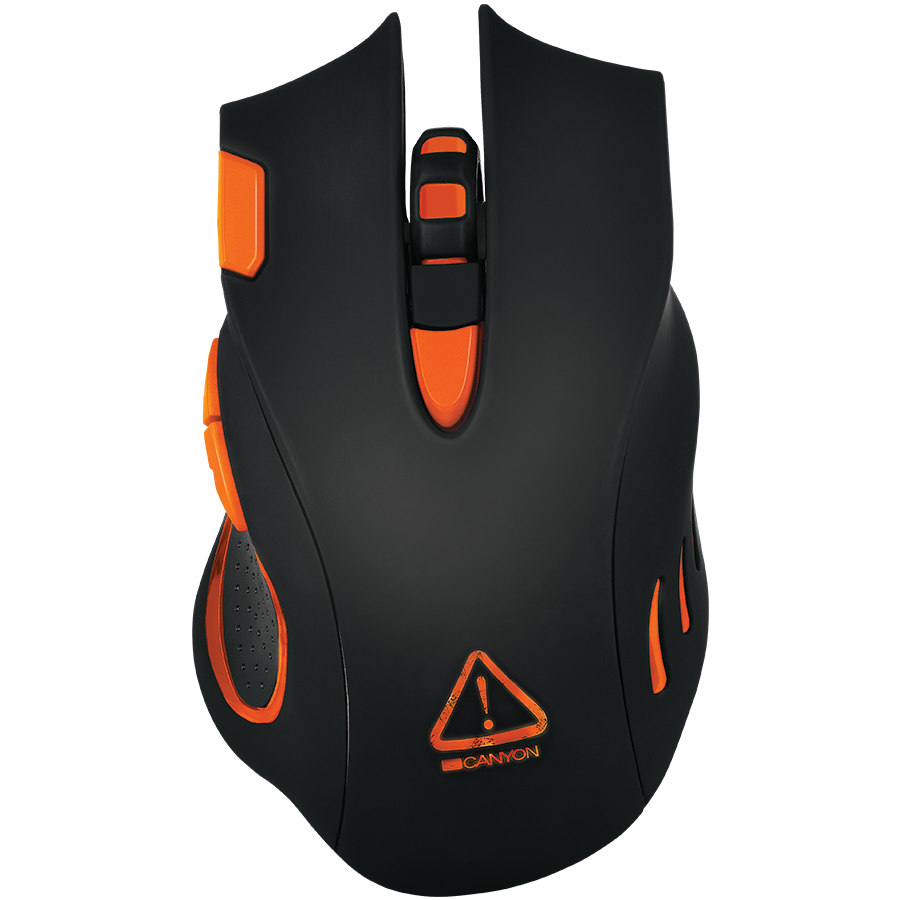 Gaming Accessories CANYON CND-SGM5N Optical gaming mouse, adjustable DPI setting 800/1600/2400/4800/6400, LED backlight, Black