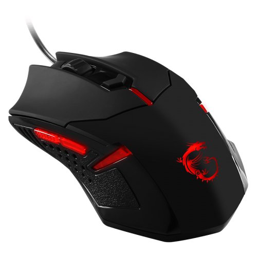 Input Devices - Mouse Box MSI INTERCEPTOR_DS_B1_GAMING Input Devices - Mouse MSI Interceptor DS B1 Gaming (6 btn, DPI up to 1600, USB) Black