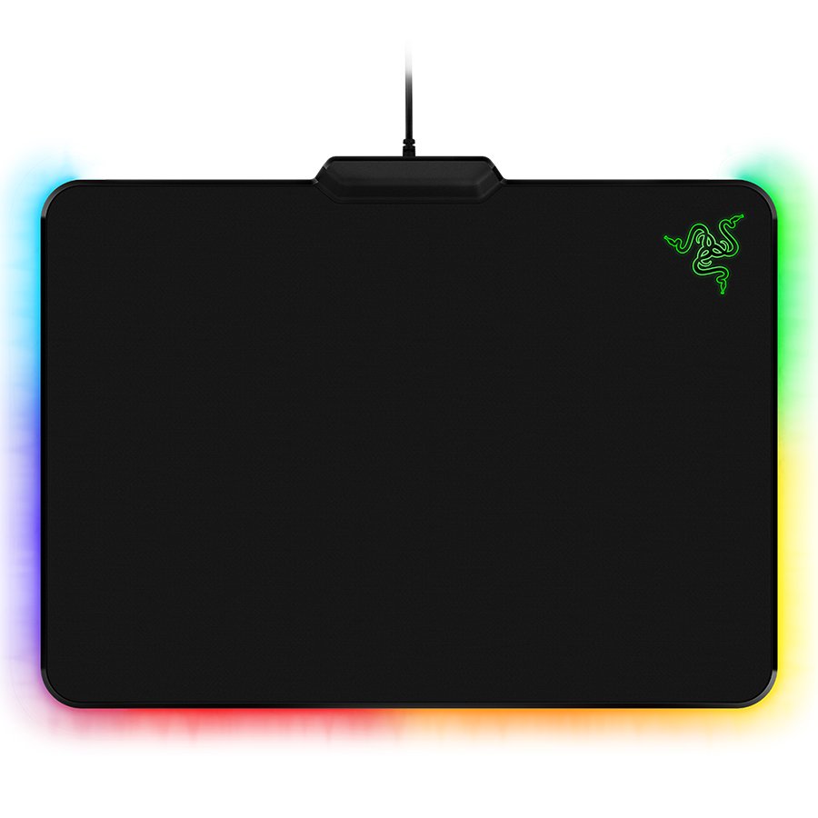 Mouse Pad RAZER RZ02-02000100-R3M1 RAZER FIREFLY CLOTH ED. 355 mm x 255 mm x 3.5mm Cloth surface for balanced gameplay, textured weave for highly responsive tracking,Chroma customizable lighting, Synapse enabled,Gold-plate,Seven-foot, lightweight, braided