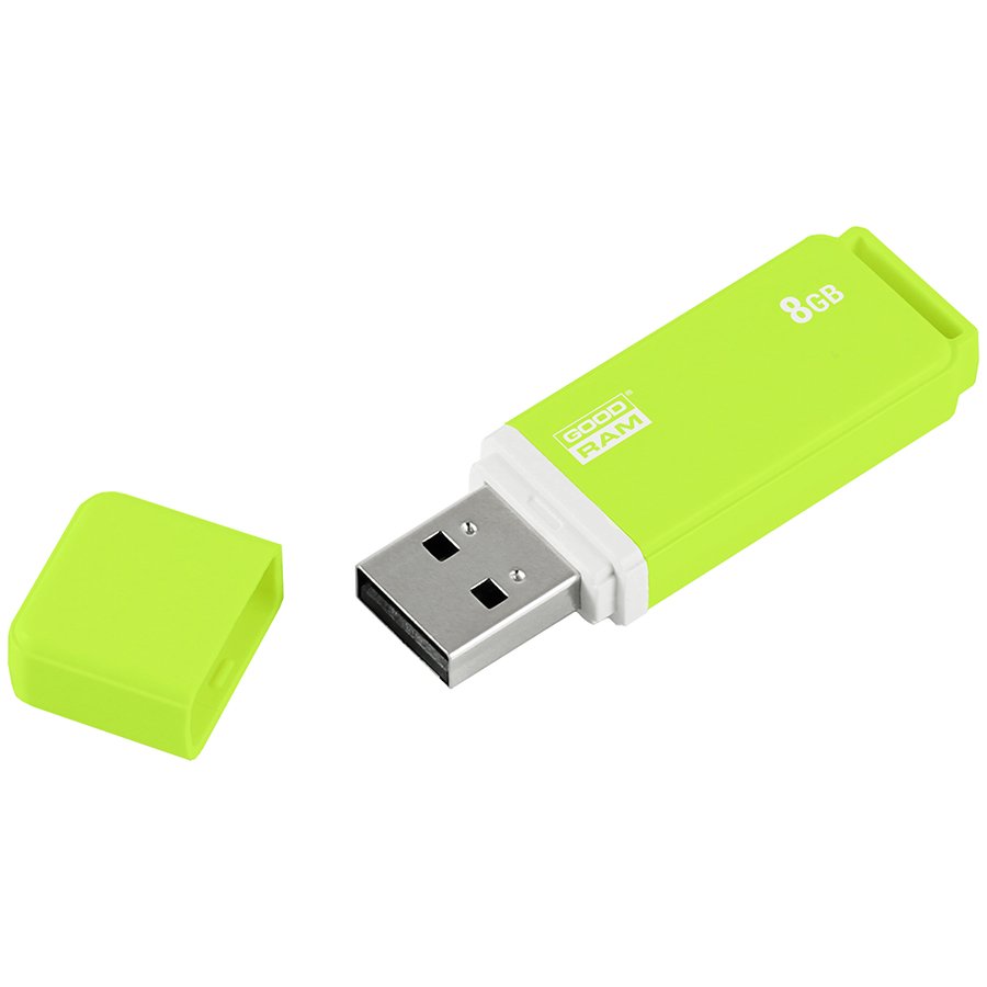 Memory ( USB flash ) GOODRAM UMO2-0080OGR11-G UMO2-0080OGR11; 8GB UMO2 GREEN USB 2.0 GOODRAM