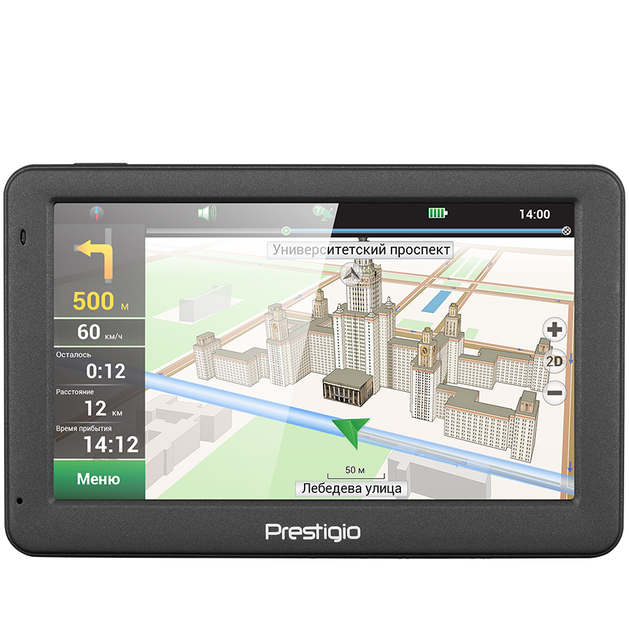 GPS Navigator PRESTIGIO PGPS5059CIS04GBNV Prestigio GeoVision 5059 (5.0", TFT, 480х272, Win CE 6.0, CPU MSTAR 2531A 800 MHz, 128 MB RAM, 4 GB internal, FM, 950 mAh, Dark Grey, Plastic, Navitel navigation software, preinstalled maps: Russia, Ukraine, Kazak