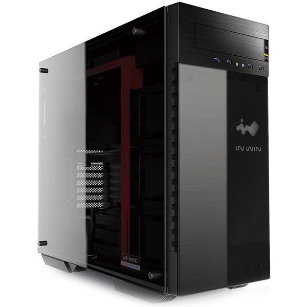 PC Chassis IN WIN 509_RED Chassis In Win 509 Full Tower SECC, Tempered Glass, E-ATX, ATX, Micro-ATX, Mini-ITX, Front Ports 4xUSB 3.0 HD Audio, 527x23x578, 3x120/2 x 140mm Front Fan / 360mm Radiator,3x120/2x140mm Internal Fan/360mm radiator 1x120, Black/Re