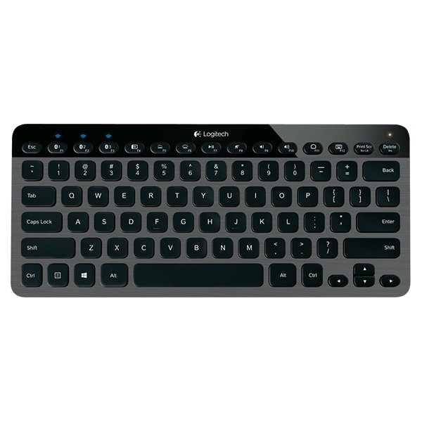 Input Devices - Keyboard Box LOGITECH 920-004321 LOGITECH Bluetooth Illuminated Keyboard K810 – EER - US International layout