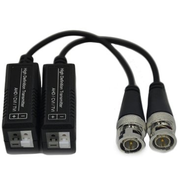Various Accessories DAHUA ELECTRONIC HDV-BALUN Passive HD Video Balun, 720p/300m, 1080p/100m. Integrated surge protector. Set - 2 pcs.
