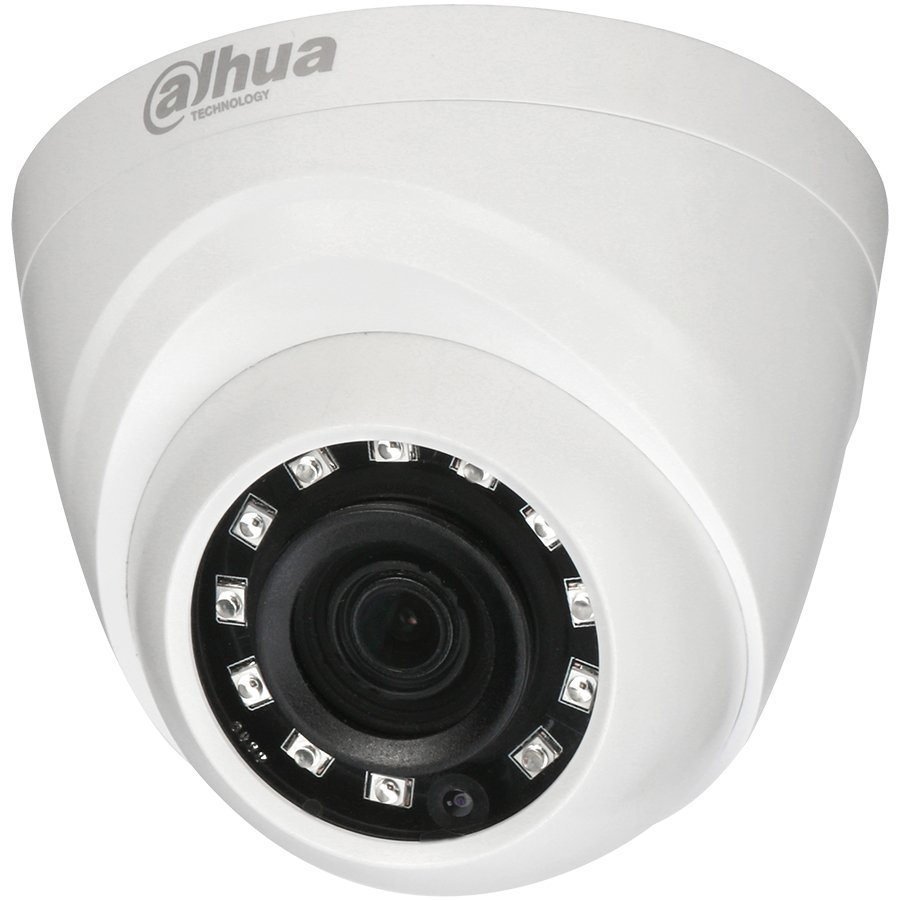 IP Camera DAHUA ELECTRONIC HAC-HDW1100R Dahua HD-CVI camera 1MPix, Water-proof, Day&Night, 1/3" CMOS, 1280×720 Effective Pixels, 30fps@720P, Focal Length 3.6 mm, 0.05Lux/F1.4, 0Lux IR on, outdoor installation.