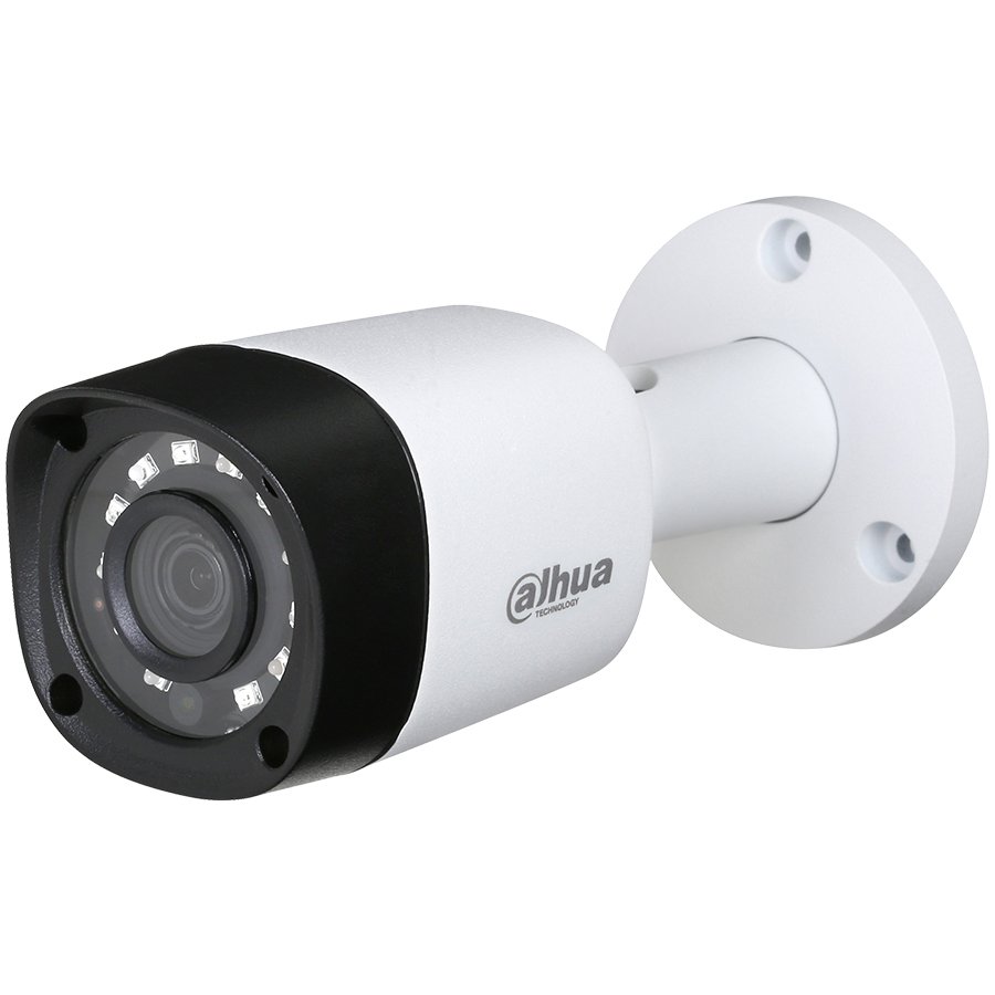 IP Camera DAHUA ELECTRONIC HAC-HFW1100RM Dahua HD-CVI camera 1MPix, Water-proof, Day&Night, 1/3" CMOS, 1280×720 Effective Pixels, 30fps@720P, Focal Length 3.6mm, 0.05Lux/F1.4, 0Lux IR on, IP67, outdoor installation.
