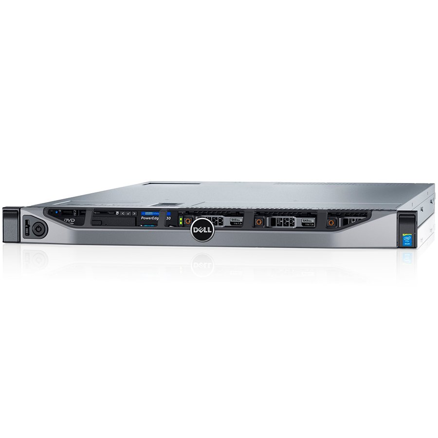 Server DELL EMC R630D2630V416G600GBH73DHP-14 R630,Chassis with 8x2.5" Hot-Plug Hdd,2x Xeon E5-2630v4,2x8GB RDIMM, 2400MT/s,iDRAC8 Ent,1x600GB 10K SAS 12Gbps Hdd,PERC H730 RAID 1GB Cache,DVD+/-RW SATA,Dual Hot-plug Redundant PSU 750W,BC 5720 QP 1Gb LOM,Rai